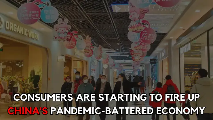 Consumers are starting to fire up China's pandemic-battered economy
